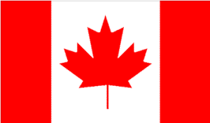Canada Flag atv hitches